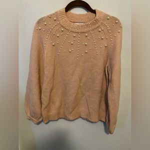 S Calvin Klein pearl sweater
